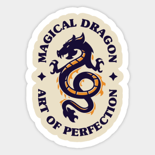 Magical Dragon Sticker